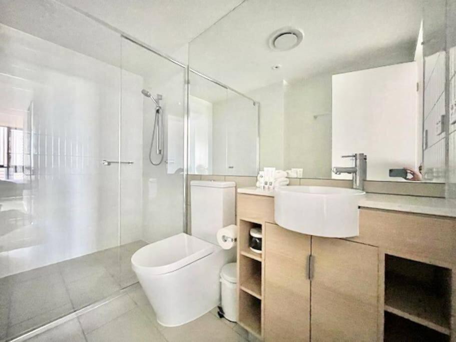 Broadbeach Apartment Level 10 With Beach Views Guldkusten Exteriör bild