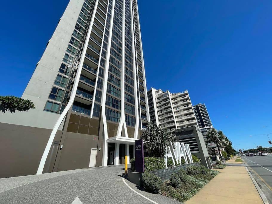 Broadbeach Apartment Level 10 With Beach Views Guldkusten Exteriör bild