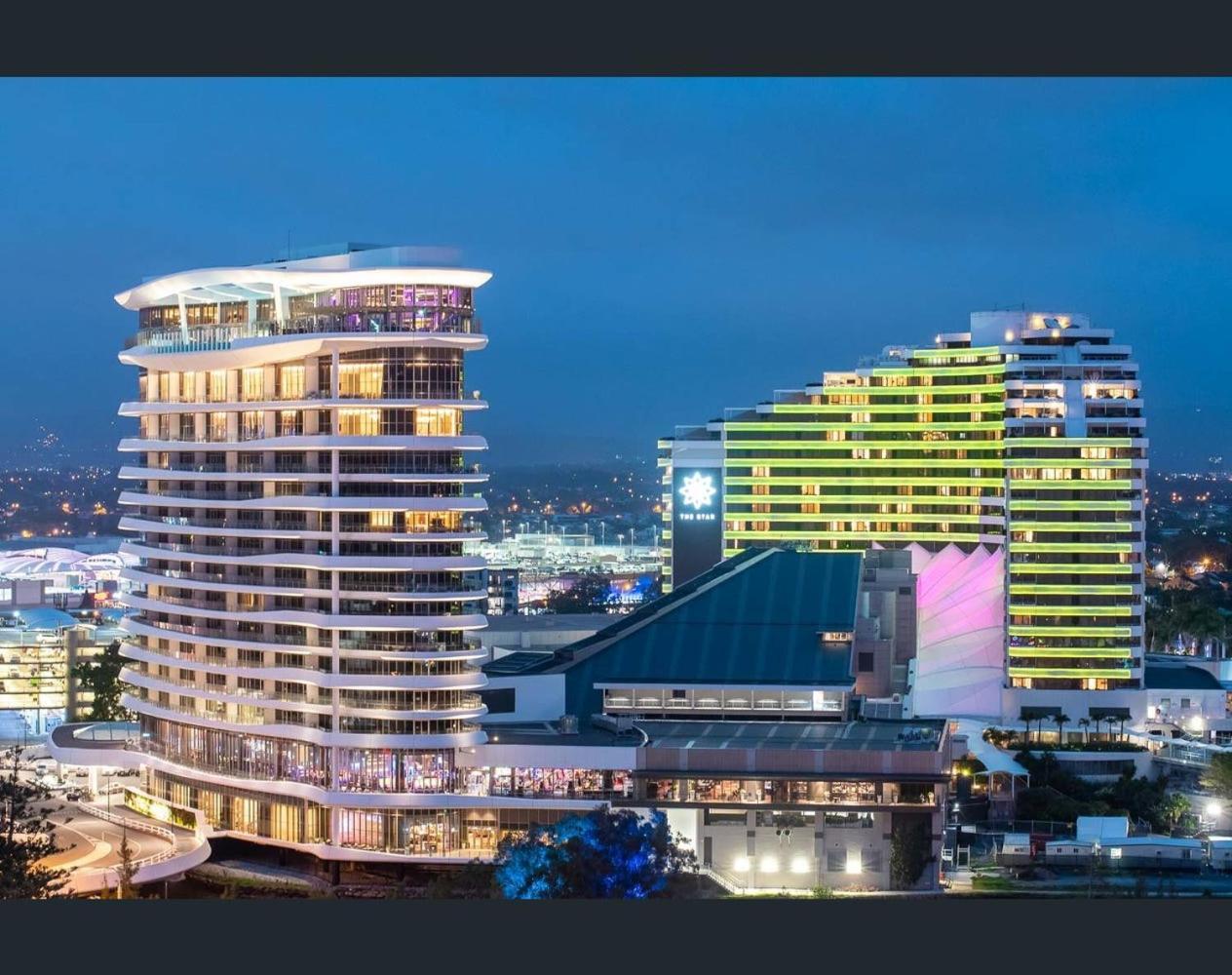 Broadbeach Apartment Level 10 With Beach Views Guldkusten Exteriör bild
