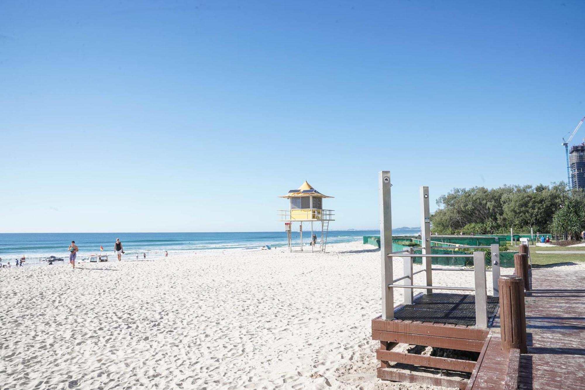 Broadbeach Apartment Level 10 With Beach Views Guldkusten Exteriör bild